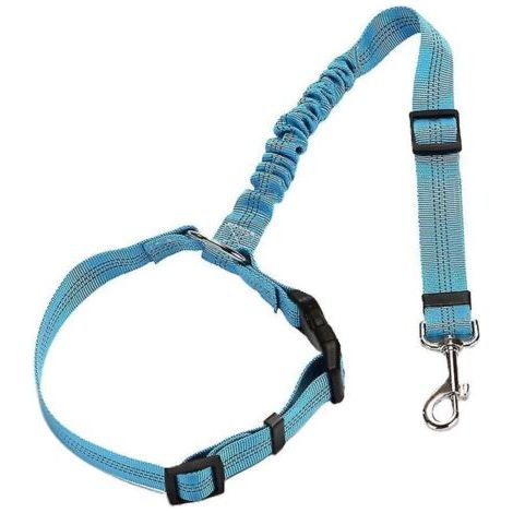 Collier de sécurité pour chien avec sangle de ceinture de sécurité réglable, rétractable et respirante Dura