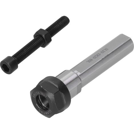 Porte-pince de serrage, rallonge droite, outil de taraudage flottant pour tour CNC SL20‑ER20‑80L (1/5)