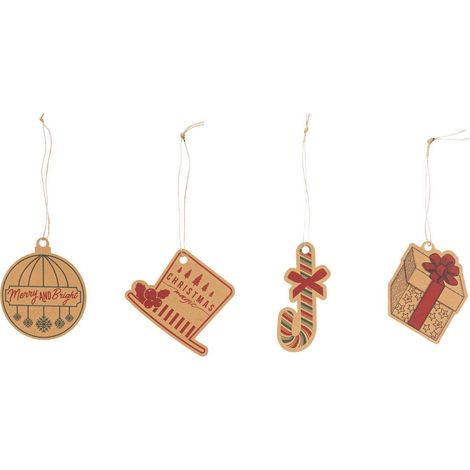 KDO TAG KRAF X12 PACKAGE ETIKETT - Feeric lights & christmas