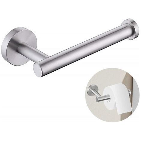 Portarotolo di carta igienica in acciaio inox 304. Moderno portarotolo rotondo da parete per cucina. Accessorio per bagno, toilette, cucina e lavanderia. (1/5)