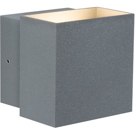 Paulmann Cybo applique murale LED gris moderne extérieur (1/5)