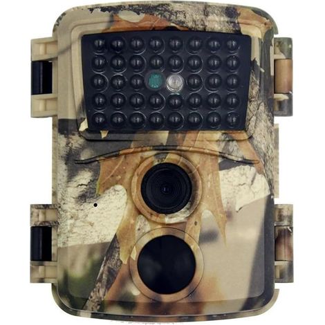 Caméra Faune Sauvage Capteurs De Caméra Chasse Piste Vision Nocturne Activée par Mouvement Extérieur for La Surveillance des Animaux Fiable Précise(PR600C) (1/5)