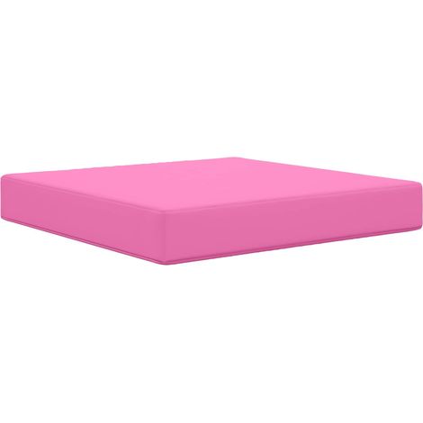 Cuscino per divano da esterno Rosa 60 x 60 x 8 cm Poliestere vidaXL