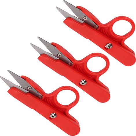 Set mit 3 Edelstahl-Drahtscheren, glatt und leicht schneidend, kleine Stoffschere, Nähzubehör (1/5)