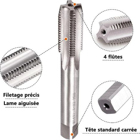 M14 X 1.5 Taps and Dies Tapping and Thread (1/2)