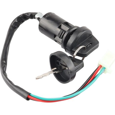 Accessoires pour motos tout-terrain CATV 50cc-250cc avec interrupteur de démarrage protégé, interrupteur d'allumage et clé. (1/5)
