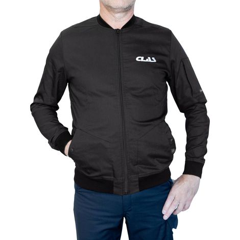 Veste teddy stretch noire (s)- AP 7601 - CLAS Equipements (1/2)
