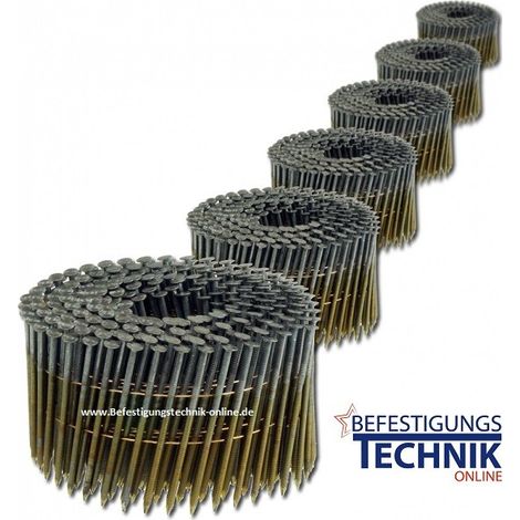 2,03x32mm Ringschaft blank Coilnägel drahtmagaziniert 16° für Coilnagler 28,0M-EN13784