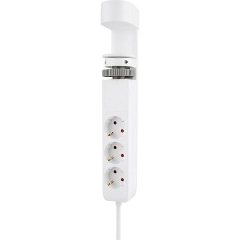 Neomounts presa multipla DS22-840WH6 bianca da ufficio (1/5)