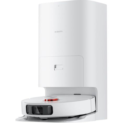 Robot Vacuum X10+ Blanc, Collecte Automatique de la poussière, Aspiration jusqu'à 4000Pa, Nettoyage des serpillères Automatique, 2 Heures d'autonomie, Brosse Inclus (1/5)