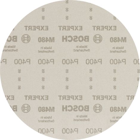 Disques abrasifs réticulés 225mm Expert M480 pour ponceuses excentriques G400 BOSCH 2608900715