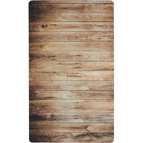 Tapis de cuisine vinyle résistant à l'eau 45x75 – Mousse intérieure pour confort – Entretien facile avec aspirateur ou chiffon humide – Thedecofactory (1/4)