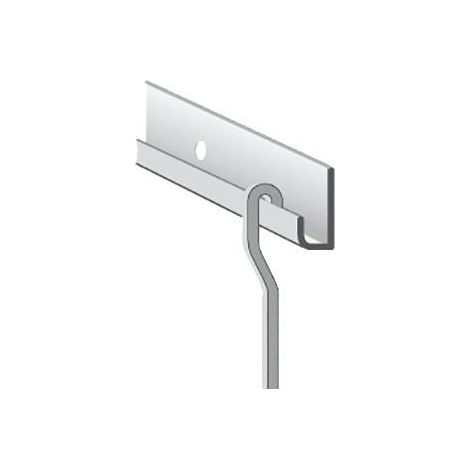 Civic-Industrie Barra Moderna de Aluminio Blanca 200cm