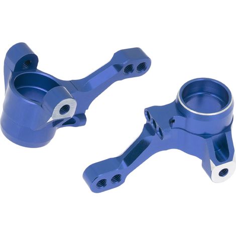 1 Paire Biellettes Direction Alliage Aluminium Bleu pour Véhicule RC Traxxas 4 Tec C8 1/10 (1/5)