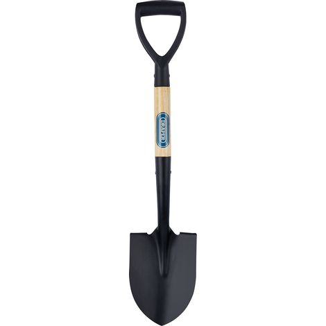 Draper Round Point Mini Shovel with Wooden Shaft – Compact Hand Tool for Gardening and Landscaping (Model 15072) (1/5)