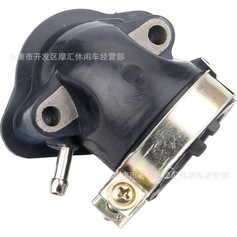Pièces pour motos et scooters : collecteur d'admission GY6 125cc 150cc 152QMI 157QMJ (1/4)