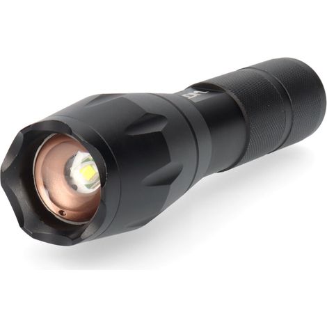 Linterna led tactical force, zoom, aluminio, 3 w 140 lm 3xaaa (incluidas) (1/5)