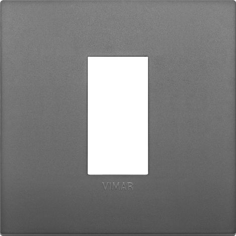 VIMAR - 19641.72 Plaque d'immatriculation classique 1M grise
