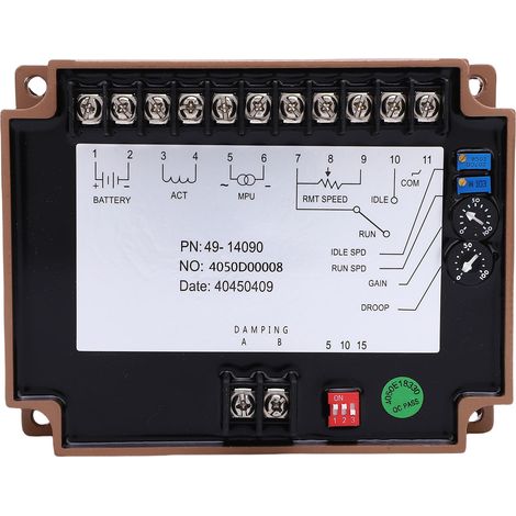 Motordrehzahlregler 4914090, Sanftanlauf-Drehzahlregelungsmodul, elektronischer Generatorregler (1/5)
