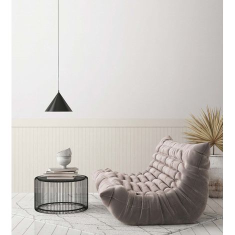 Papier peint Trompe l'oeil Gris Wallpanel, Elements 2 A.S. Création (1/4)