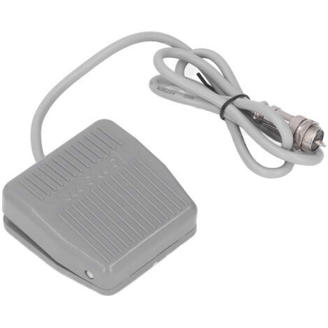 Pédale électrique mains libres, 1 contact NO, 1 contact NC, câble de 1 mètre avec prise aviation 2 broches (1/5)