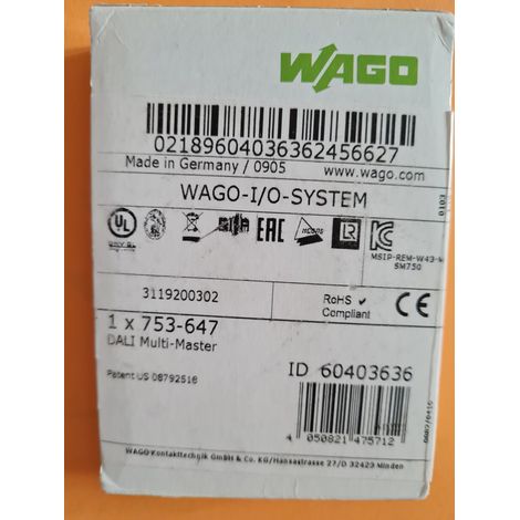 1 WAGO 753-647 Multi-Master