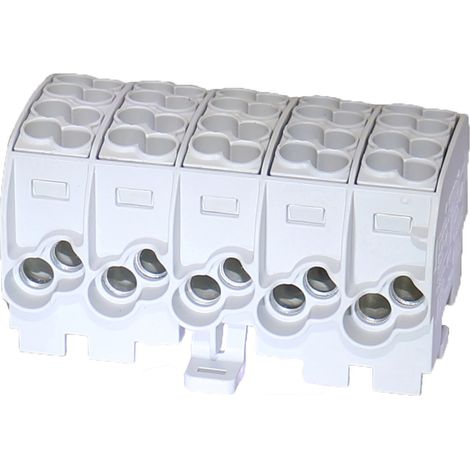 Verteilerblock - Abzweig Al/Cu 80150 SIMBLOCK grau SCB 25-5X (1/5)