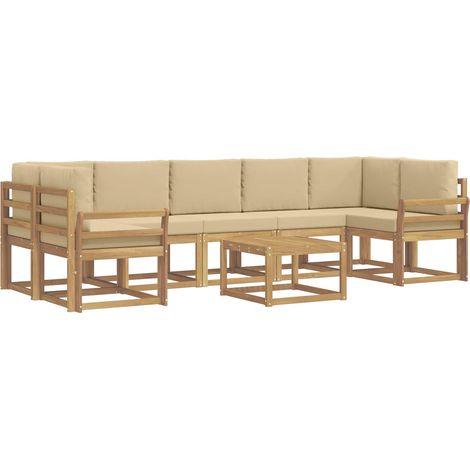 Outdoor-Sofagarnitur 6 Stk. vidaXL (1/5)
