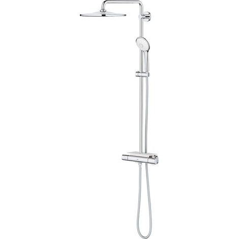 GROHE Euphoria System 310 Duschsystem mit Thermostatbatterie für die Wandmontage 26075001