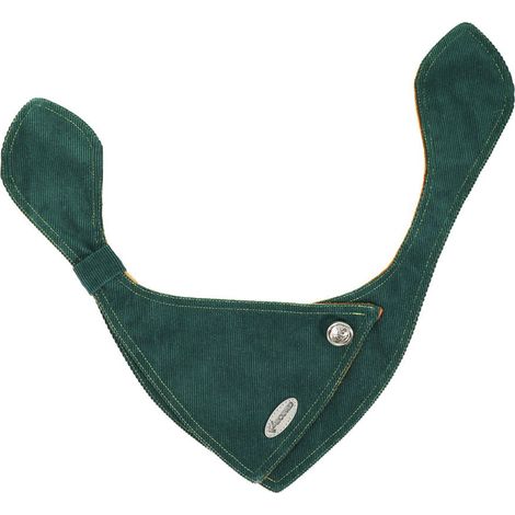 20-28 cm bandana: Bandana in velluto a coste con interno in pile modello Heritage per cani