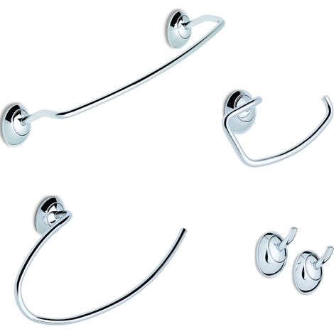 Ensemble complet d'accessoires de salle de bains