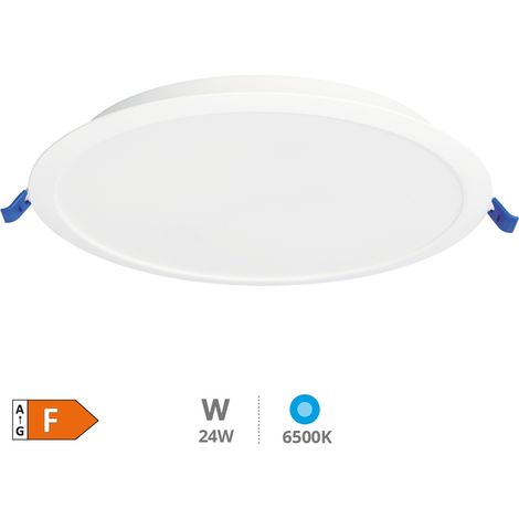 Downlight empotrable LED redondo Belur 24W 6500K Blanco (1/5)