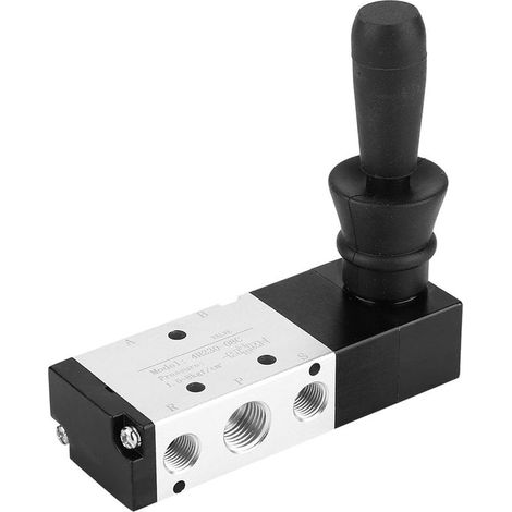 G1/8 3-Wege-5-Positionen-Luftregelventil mit manueller Durchflussregelung. Mechanisches Pneumatikventil (4H230-08) (1/5)