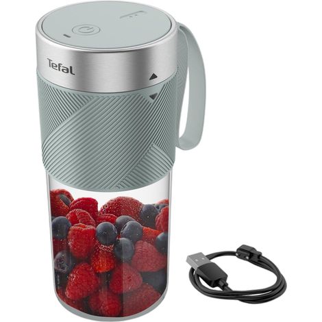 Blender Tefal BL1C0430 300 W, 2 lames, bleu, 300 ml (1/3)