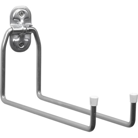 Gancho multiuso doble largo - soporta aproximado 25kg 12x25x5cm (1/4)