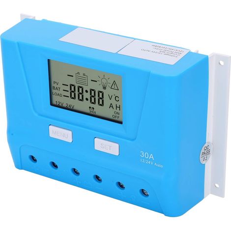 PWM Solar Charge Controller 12V 24V 30A, Detection (1/5)