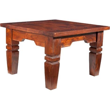 Couchtisch Akazie 60x60x40 nougat lackiert OXFORD 426