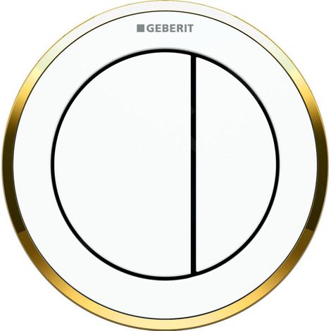 Geberit 116055KK1 Type 10 Télécommande, pneumatique (1/3)