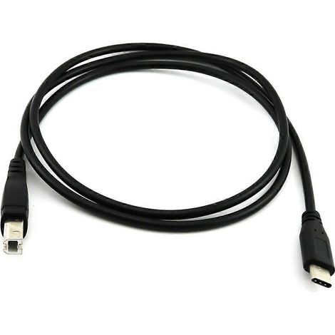 Câble de données USB-C USB 3.1 Type C mâle vers USB 2.0 Type B mâle-- (1/5)