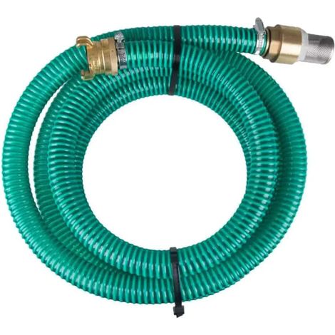 Garniture de tuyau d'aspiration en PVC 4 mètres (1/2)