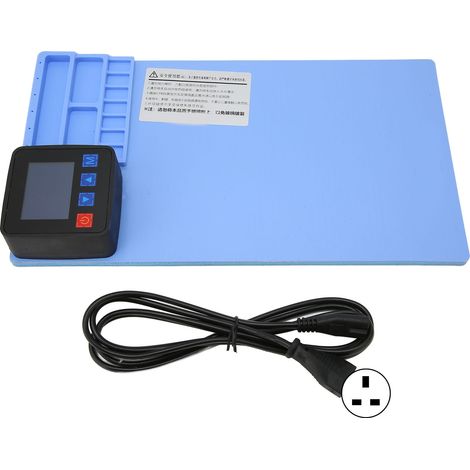 CPB300 Heizplatte zur Reparatur von LCD-Bildschirmen an Handys und Tablets, Trennmaschine, 100–240 V mit UK-Stecker