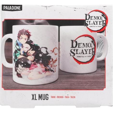 Paladone Tazza Demon Slayer Ceramica Bianca 550ml Lavabile Microonde PP10194DE (1/2)