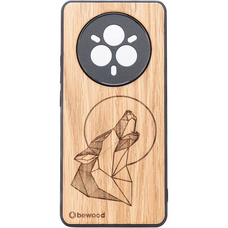 Custodia in legno Bewood per Realme 14 Pro 5G QUERCIA LUPO (1/2)