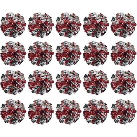 Lot de 20 balles froissées pour chatons, jouet d'exercice en papier - Style 5 (1/5)