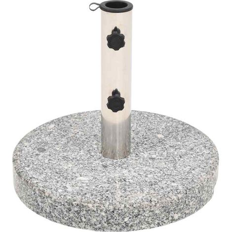 Base de sombrilla de granito redonda 20 kg vidaXL (1/10)