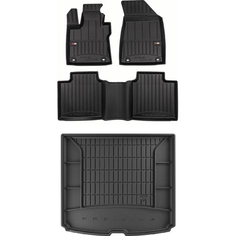 Juego 3D de alfombrillas para el suelo y alfombrilla para el maletero MG HS 2 PHEV desde 2024-