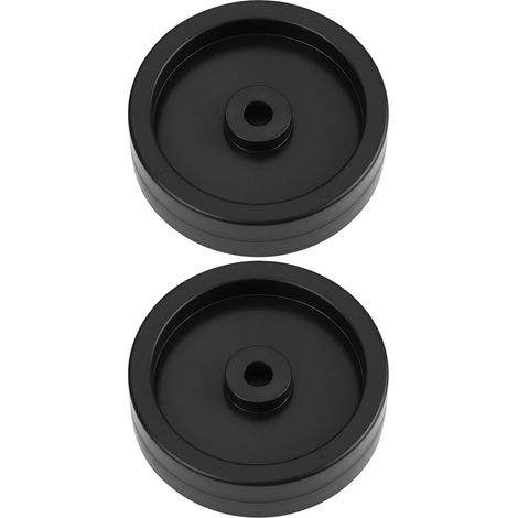 2 Roues de Jauge de Plateau de Coupe 734-0973 120 Mm X 35 Mm Compatible avec Cub Cadet Et Compatible avec MTD pour Tondeuses (1/5)