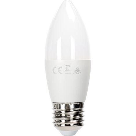Lampadina Led E27 C37 a oliva 14W Bianco freddo 6500K Aigostar (1/5)