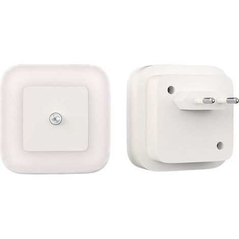 2pcs Veilleuse Lampe LED de 1W Automatique avec Capteur de Mouvement Physique PIR pour Chambre d’Enfant/Toilette/Entrée/Escalier/Couloir/Passage - Lumière Chaude (1/5)