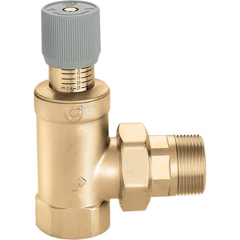 Soupape différentielle équerre - 5 - 25 mCE Femelle Mâle 1"1/4 (33/42) - Thermador